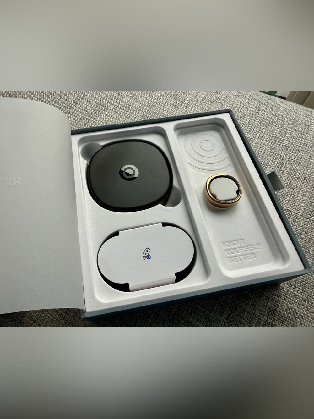 RingConn Gen 3 Gold Size 11 Smart Ring w/FREE sizing kit